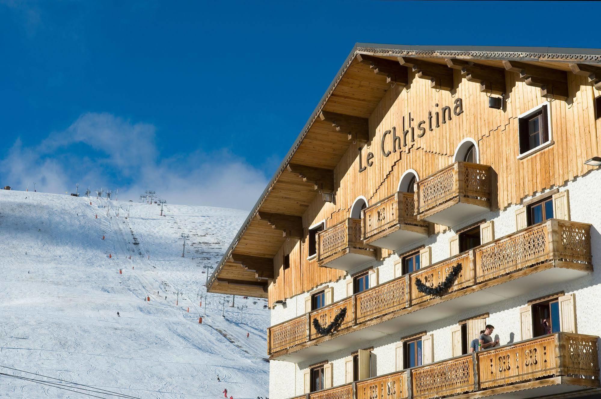 Madame Vacances Hotel Le Christina Alpe d'Huez Екстер'єр фото